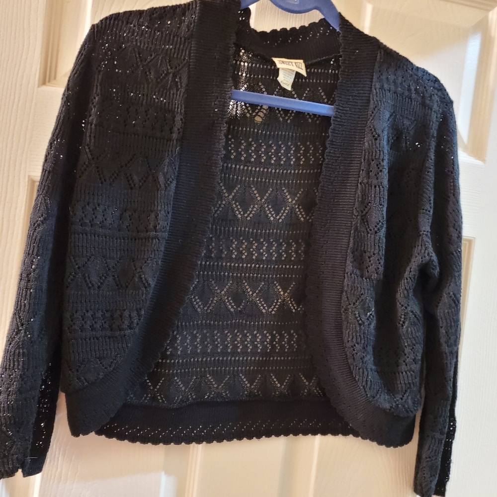 Sweet Kizz Black Sweater